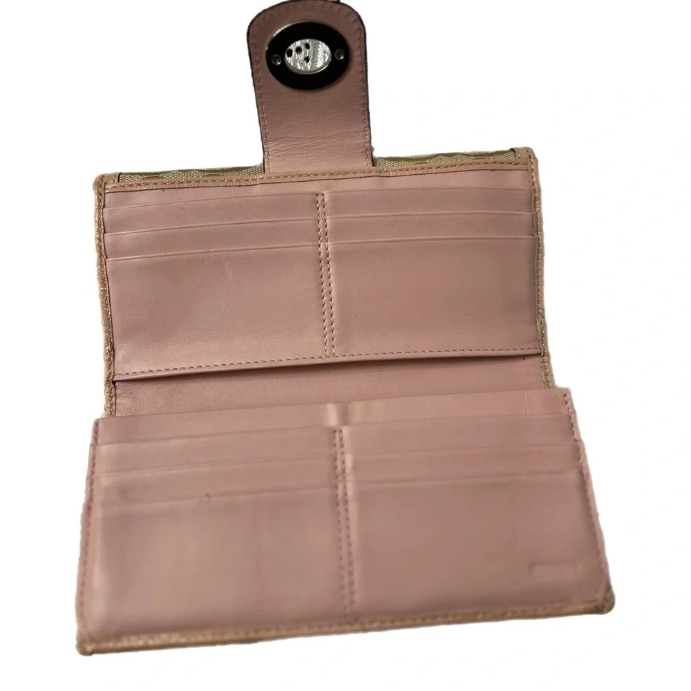 Coach Tan Signature Wallet